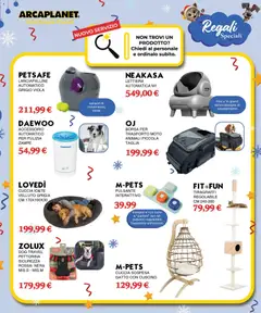 Anteprima del volantino Volantino Arcaplanet	 valido a partire dal 01.12.2025 | Pagina: 23 | Prodotti: Tè, Tiragraffi, Borsa, Cuscino