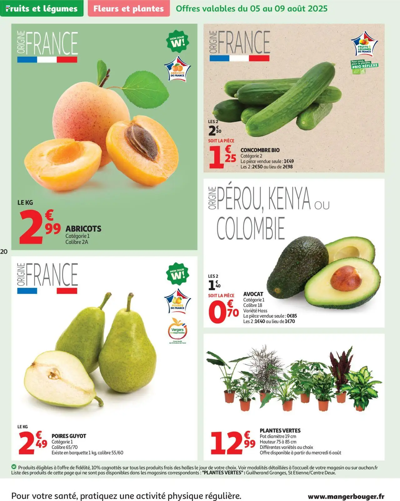  | Page: 20 | Produits: Avocat, Plantes, Fleurs et plantes, Abricots