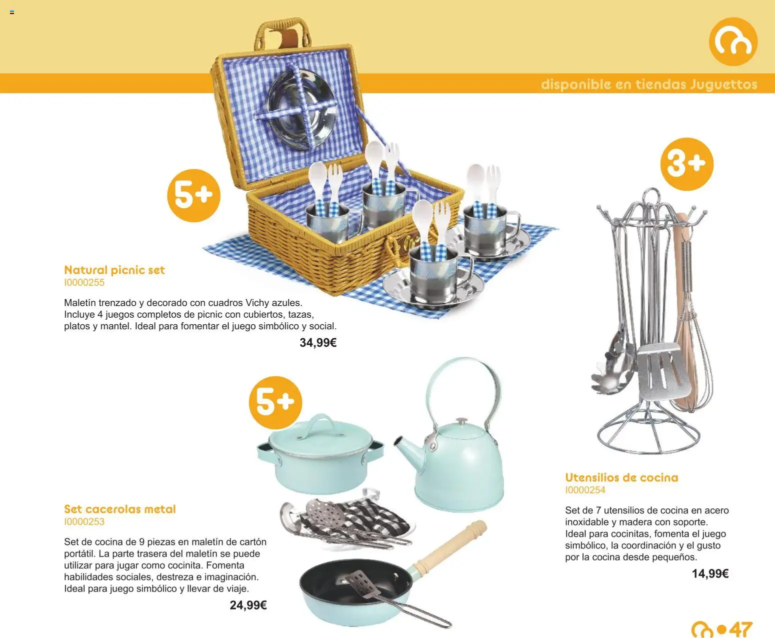 Juguettos catálogo │ válido desde el 15.10.2025 | Página: 47 | Productos: Cocina