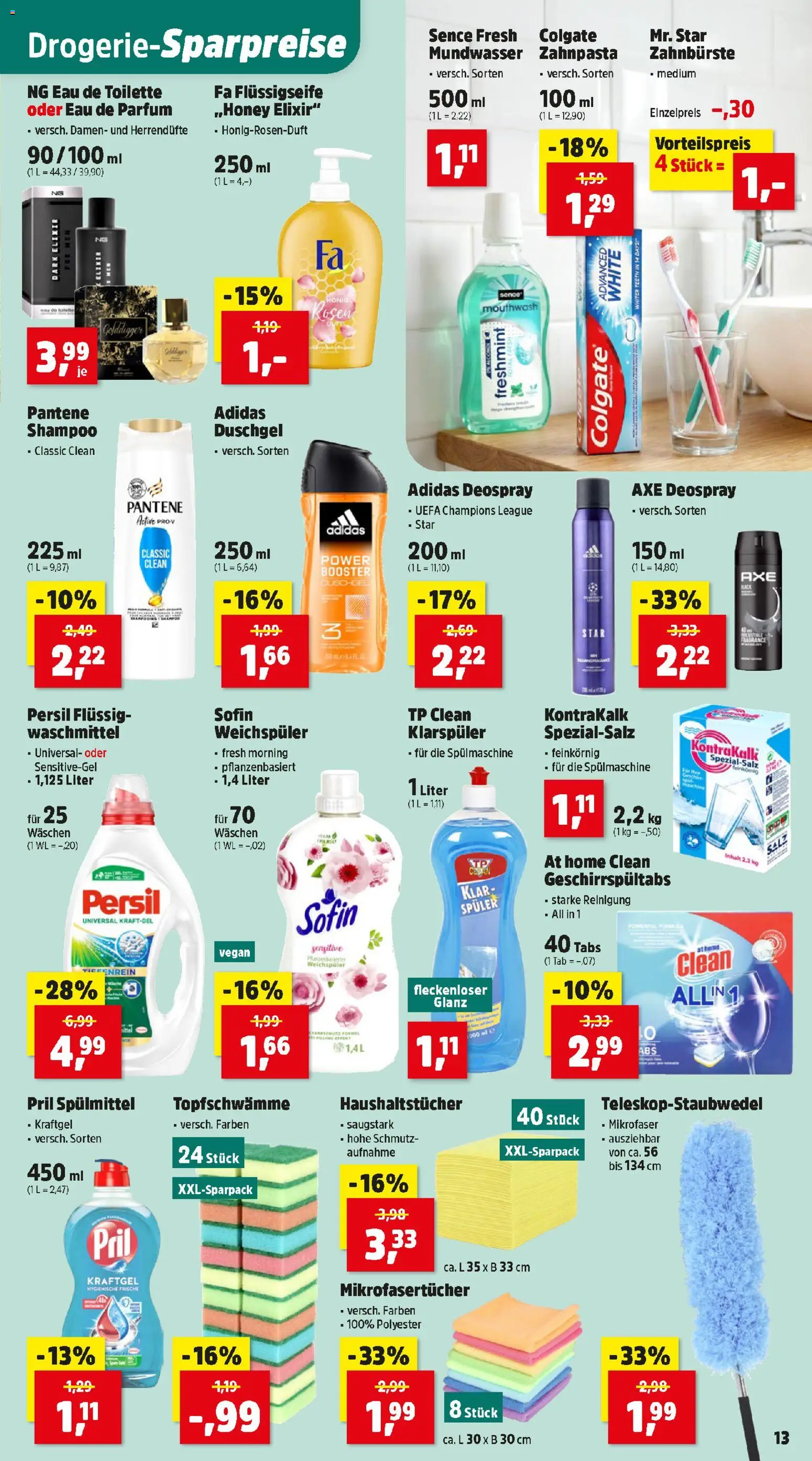 Thomas Philipps Flugblatt gültig ab 23.03.2026 | Seite: 20 | Produkte: Salz, Shampoo, Zahnpasta, Zahnbürste