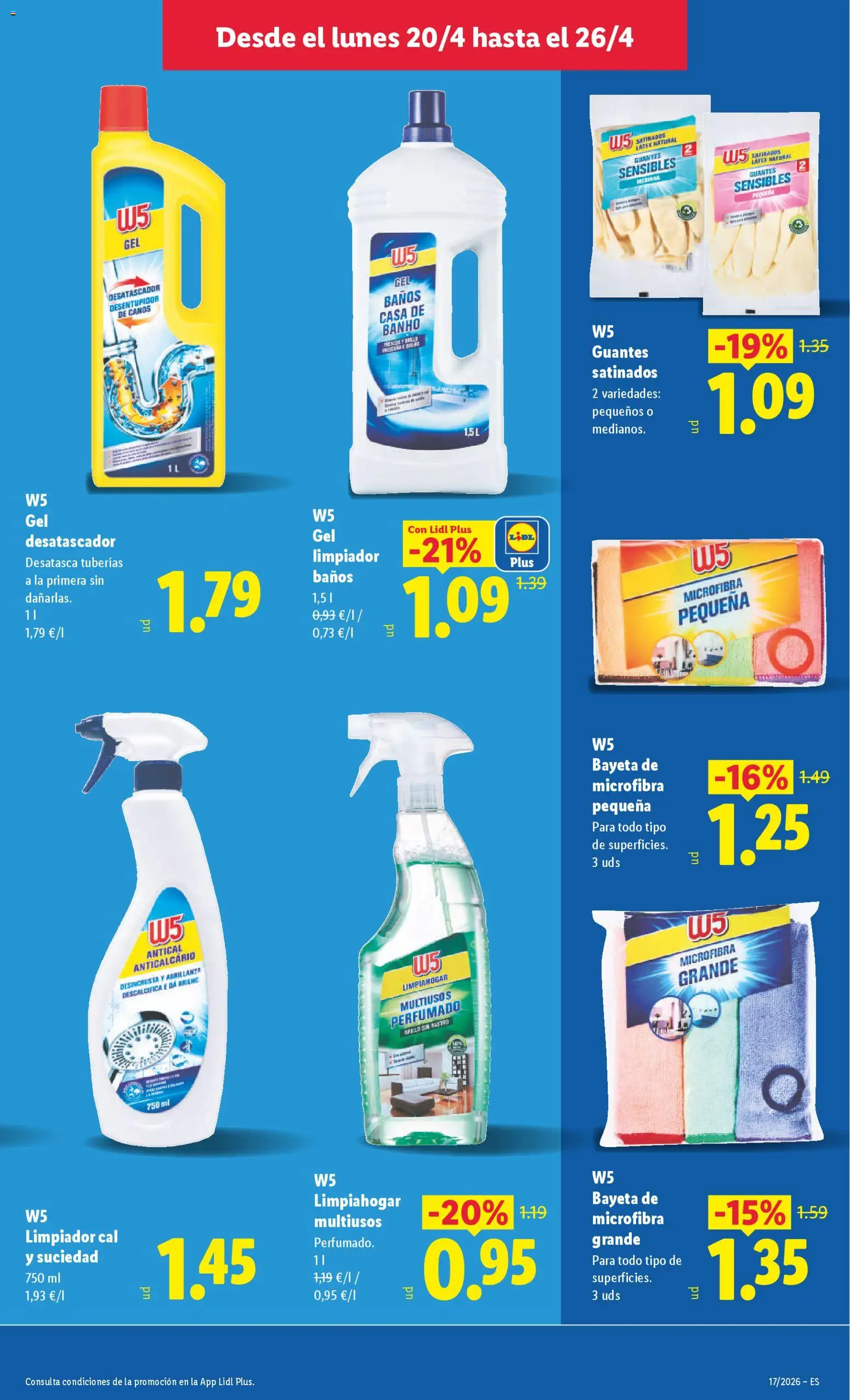 Lidl folleto │ válido desde el 20.04.2026 | Página: 23 | Productos: Guantes