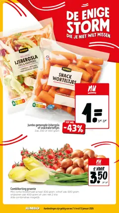 Jumbo - Folder week 2  - Voorbeeld van een folder van Jumbo, geldig van 07.01.2026 | Pagina: 7 | Producten: Kool, Schaal, Zak