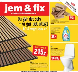 Jem & fix - Tilbudsavis gyldig fra 25.01.2026