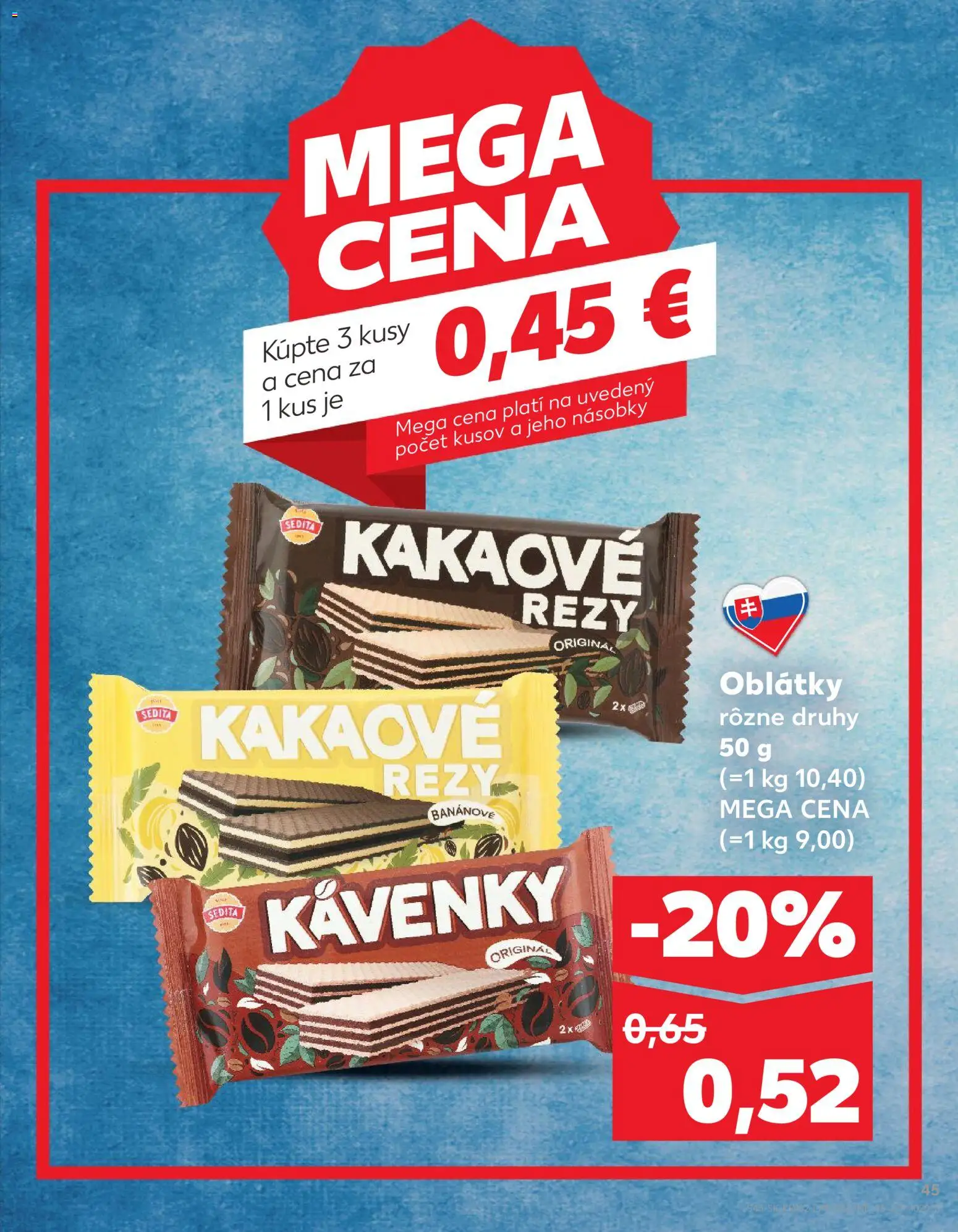 Nové Kaufland akcie – leták je platný od 08.01.2026 | Strana: 45