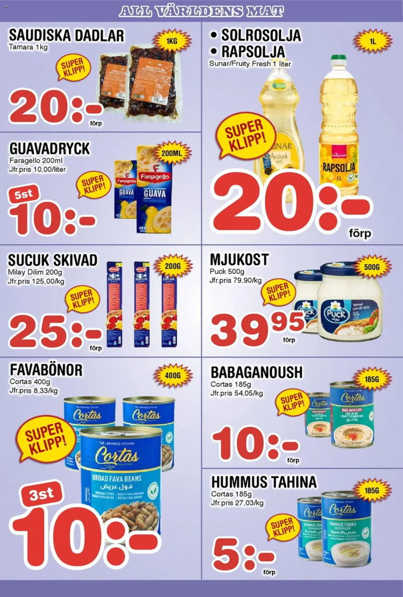 Nya Pulsen reklamblad aktuell från 15.12.2025 | Sida: 22 | Produkter: Rapsolja, Mjukost