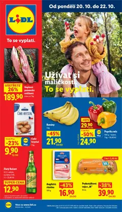 Náhled letáku Lidl leták od 20.10.2025