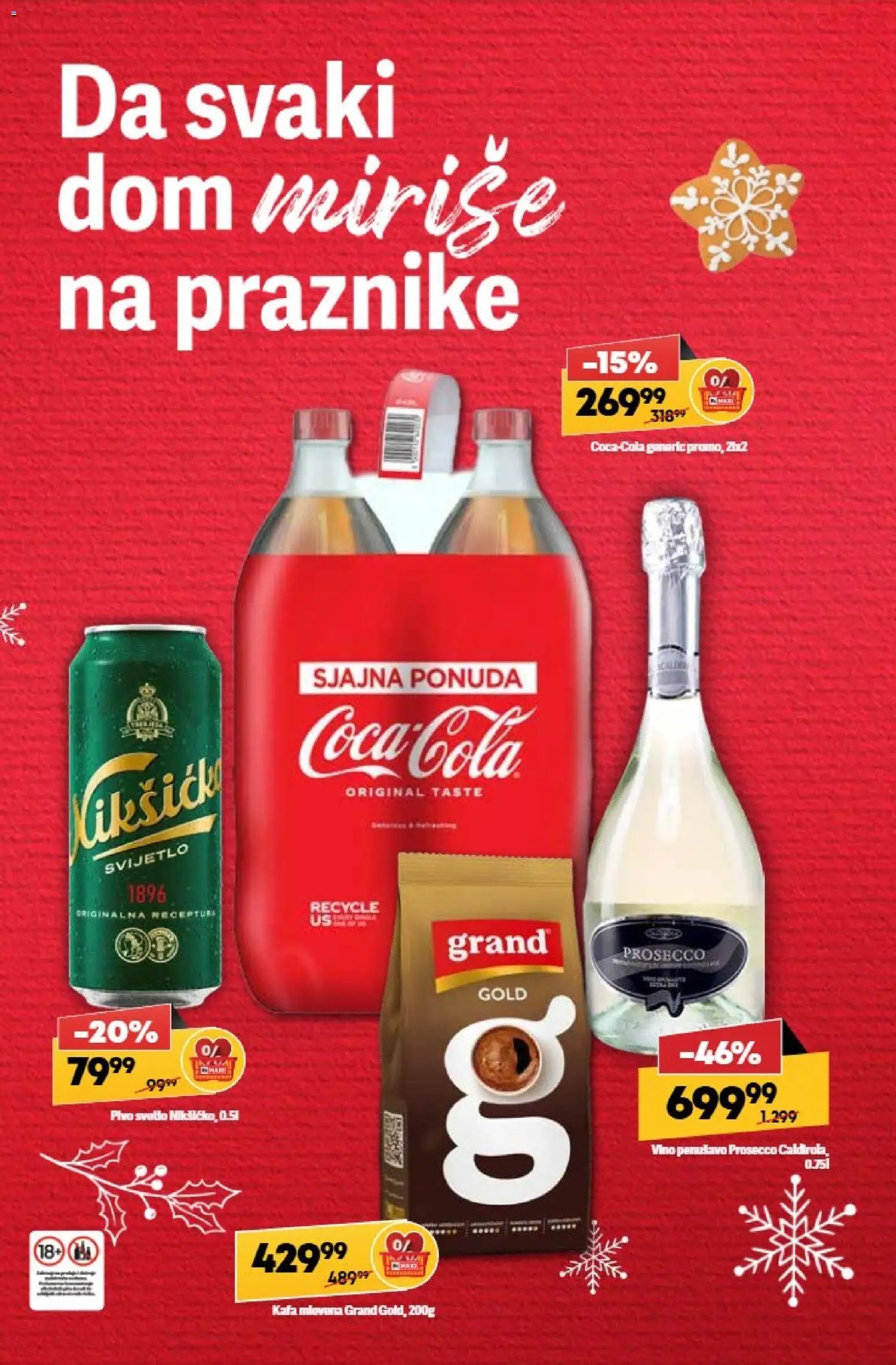 Maxi katalog - važi od 22.12.2025 | Strana: 3 | Proizvode: Kafa, Vino, Pivo