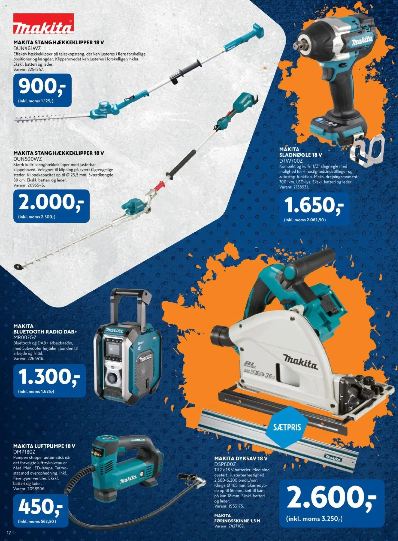 Davidsen tilbudsavis – gyldig fra 10.04.2026 | Side: 12 | Produkter: Radio, Batteri