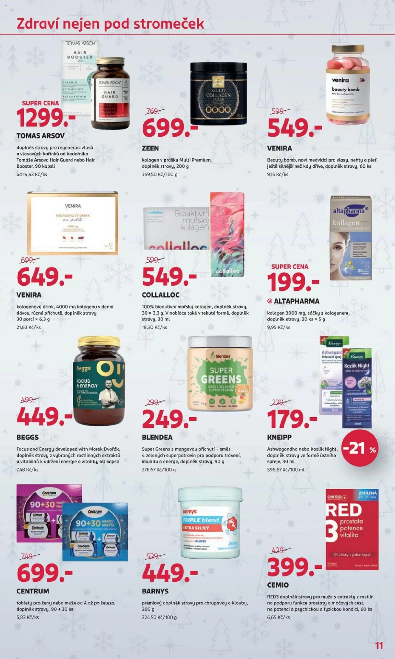Rossmann katalog - Vánoce od 19.11.2025 | Strana: 11 | Produkty: Mango, Kolagen, Nehty