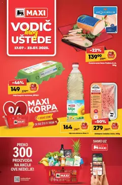 Maxi katalog - pregled Maxi kataloga - važi od 17.07.2025