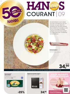 Hanos folder - Voorbeeld van een folder van Hanos, geldig van 20.04.2026