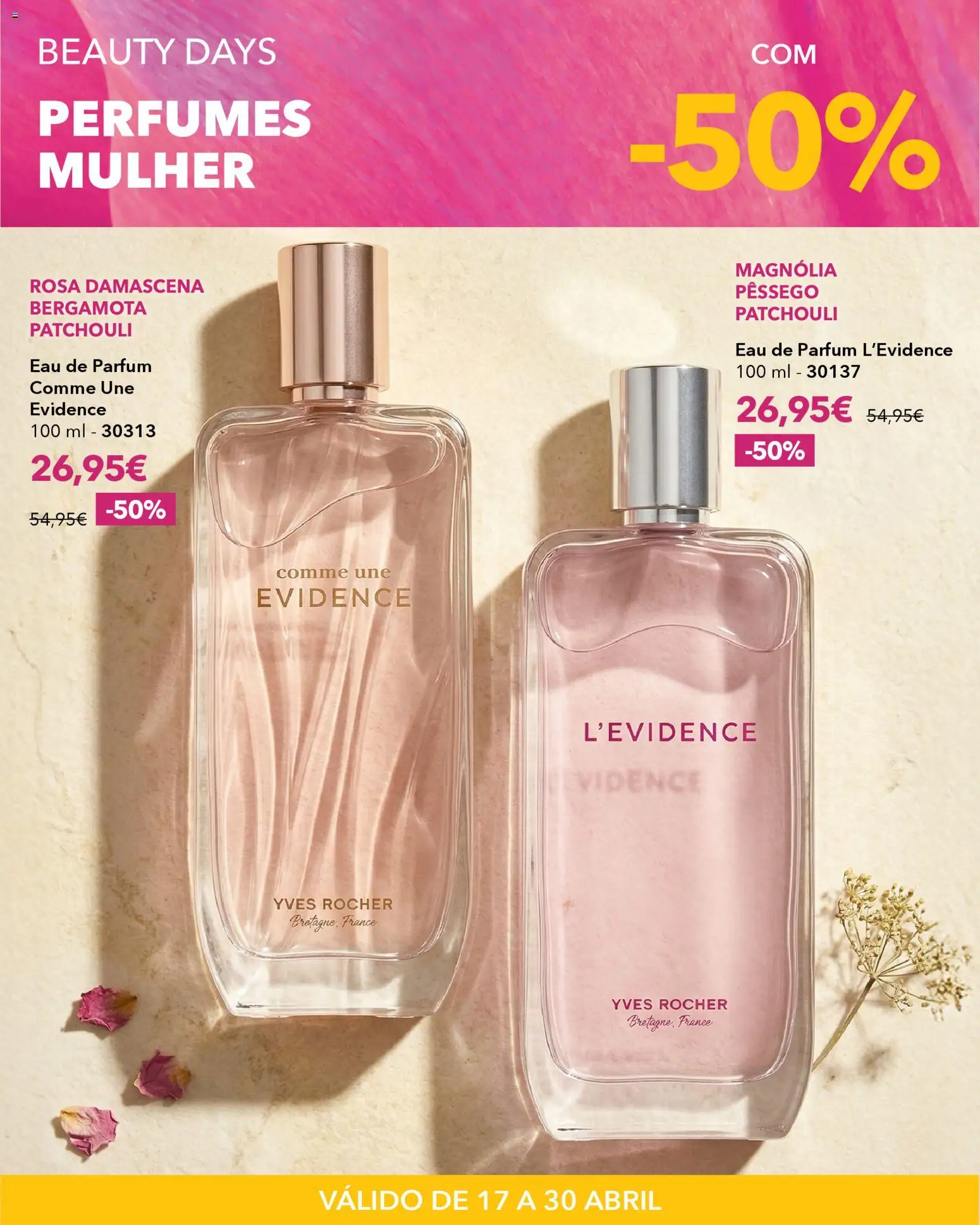 Yves Rocher Beauty days  │ válido de 17.04.2026 | Página: 9 | Produtos: Perfumes, Perfume