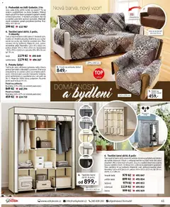 Náhled letáku Velký Košík katalog únor 2026 od 01.02.2026 | Strana: 61 | Produkty: Křesla, Podsedák, Křeslo, Skříň