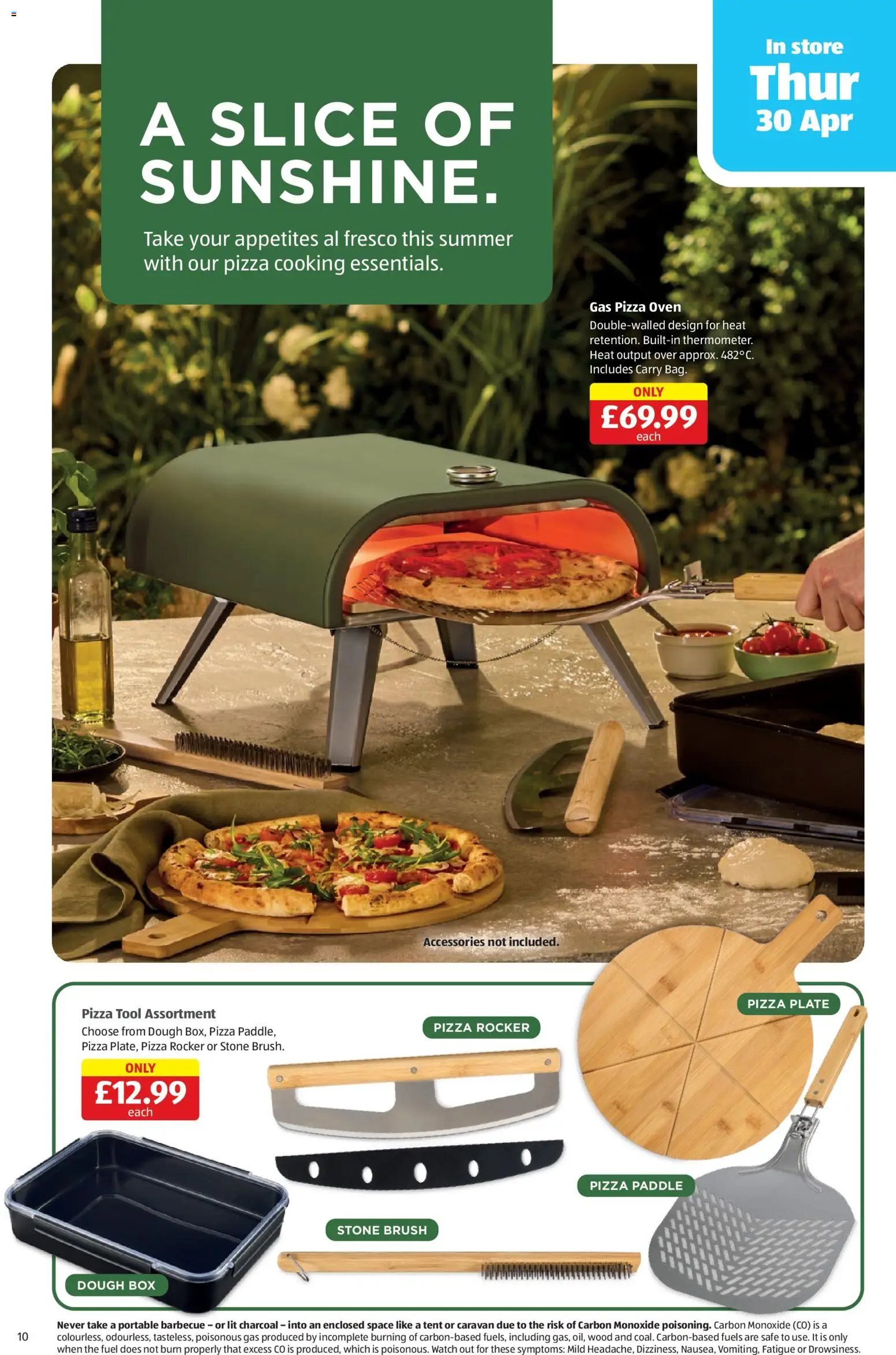 {H1} | Page: 10 | Products: Tent, Box, Pizza, Oven