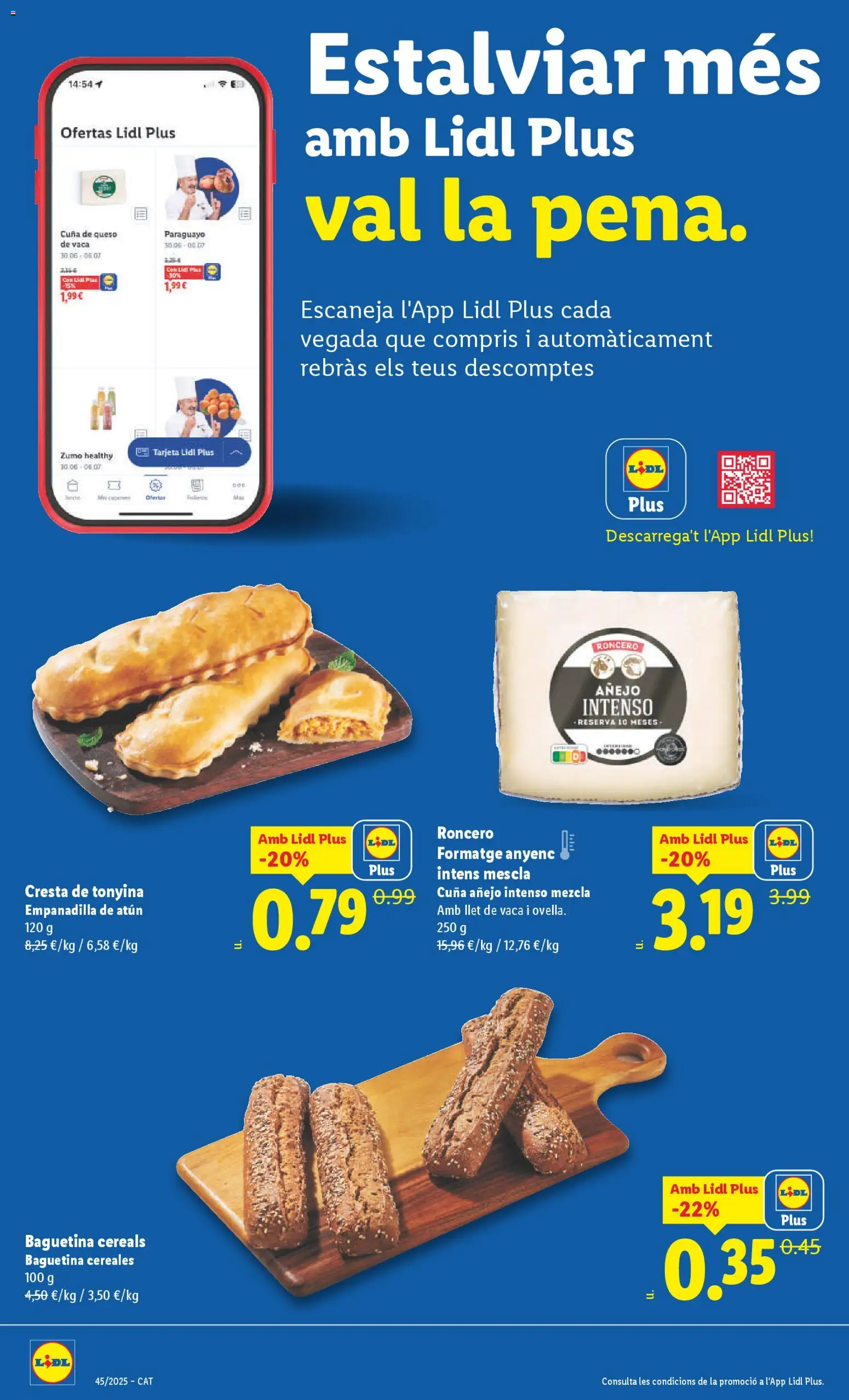 Lidl folleto │ válido desde el 03.11.2025 | Página: 22 | Productos: Queso, Cereales, Ροζ πιπέρι, Cuna