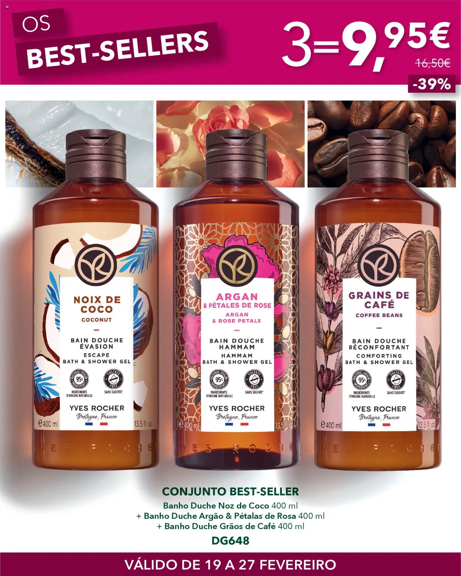 Yves Rocher - Banhos duche │ válido de 19.02.2026 | Página: 2 | Produtos: Banho, Café