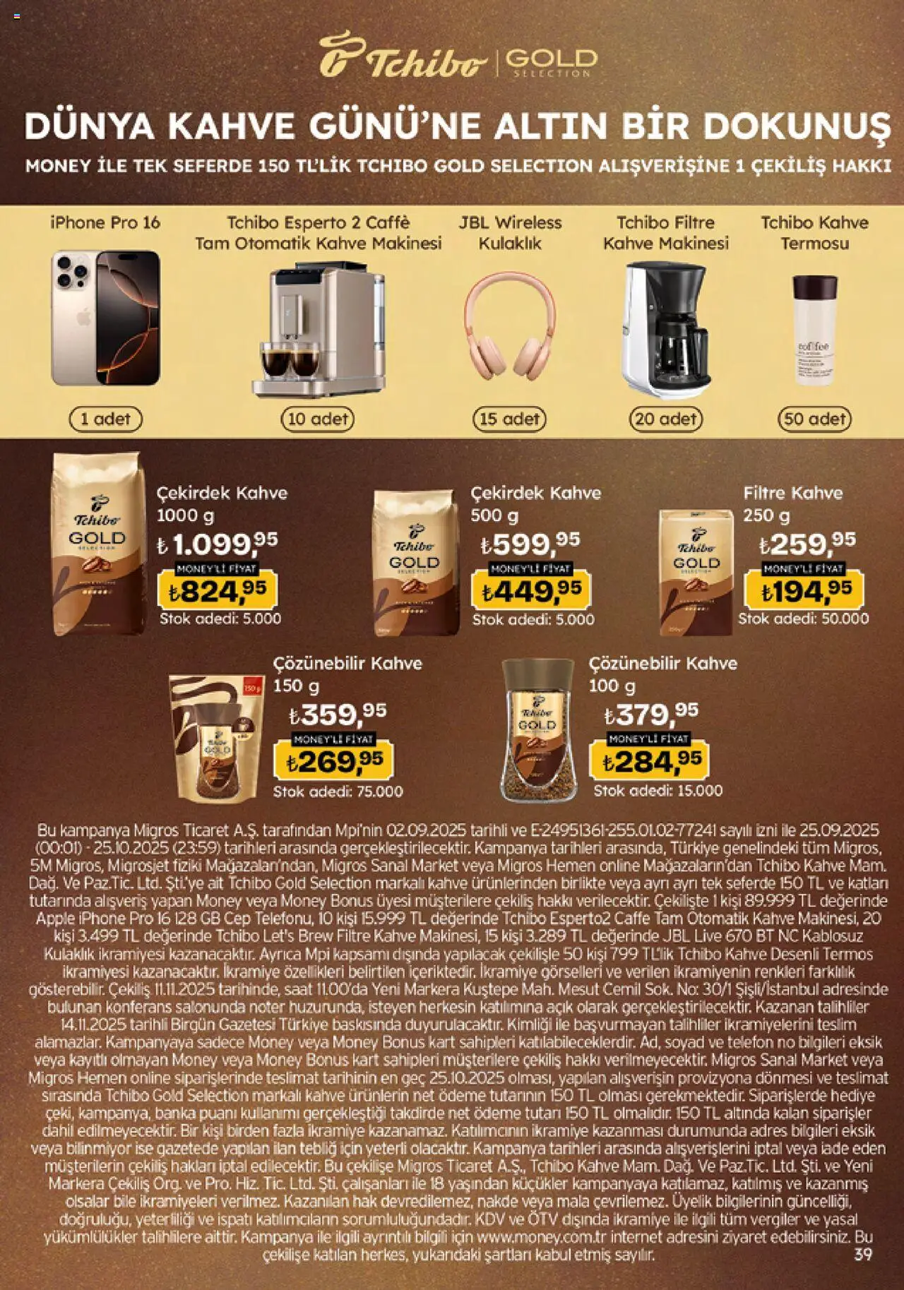 Migros Katalog - Migroskop - 25.09.2025 tarihinden itibaren geçerlidir | Sayfa: 39 | Ürünler: Kablosuz kulaklık, Iphone, Termos, Kulaklık