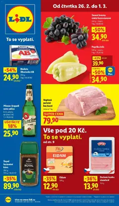 Náhled letáku Lidl aktuální leták od 26.02.2026