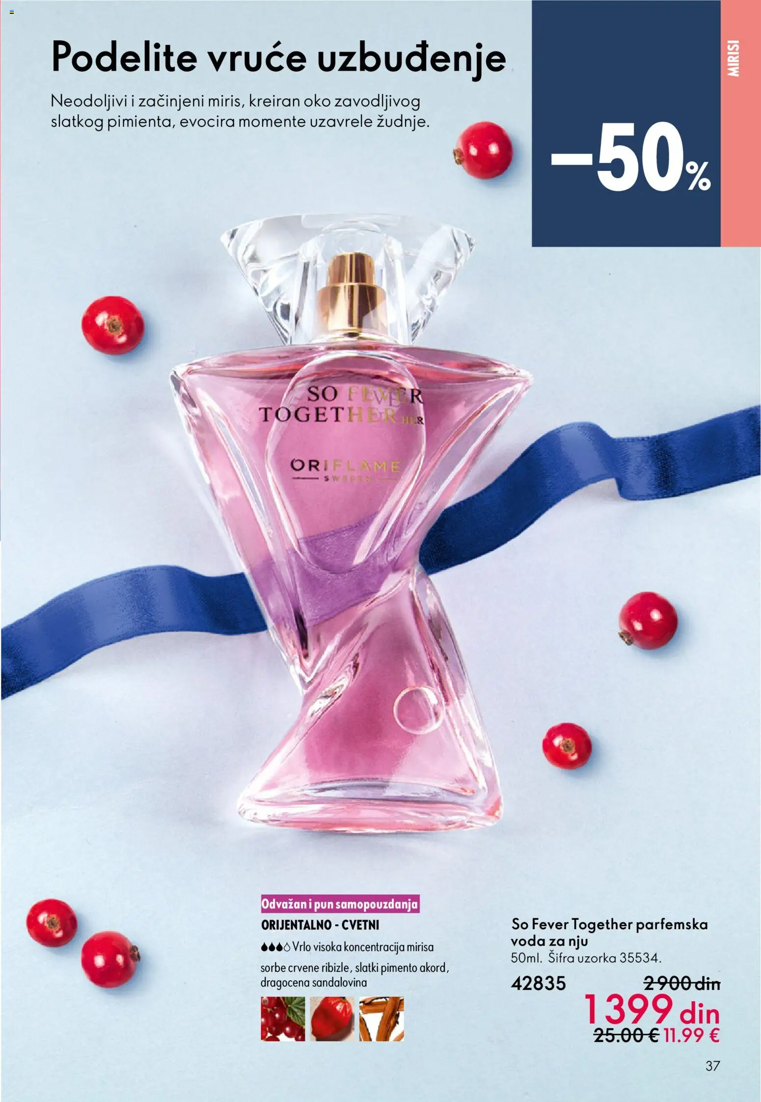 Oriflame katalog - važi od 10.12.2025 | Strana: 37 | Proizvode: So, Voda