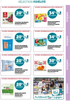 U Express - Prévisualisation de U Express - Ma sélection Carte U décembre valide à partir de 01.12.2025 | Page: 19 | Produits: Potiron, Haricots verts, Crevettes, Saumon