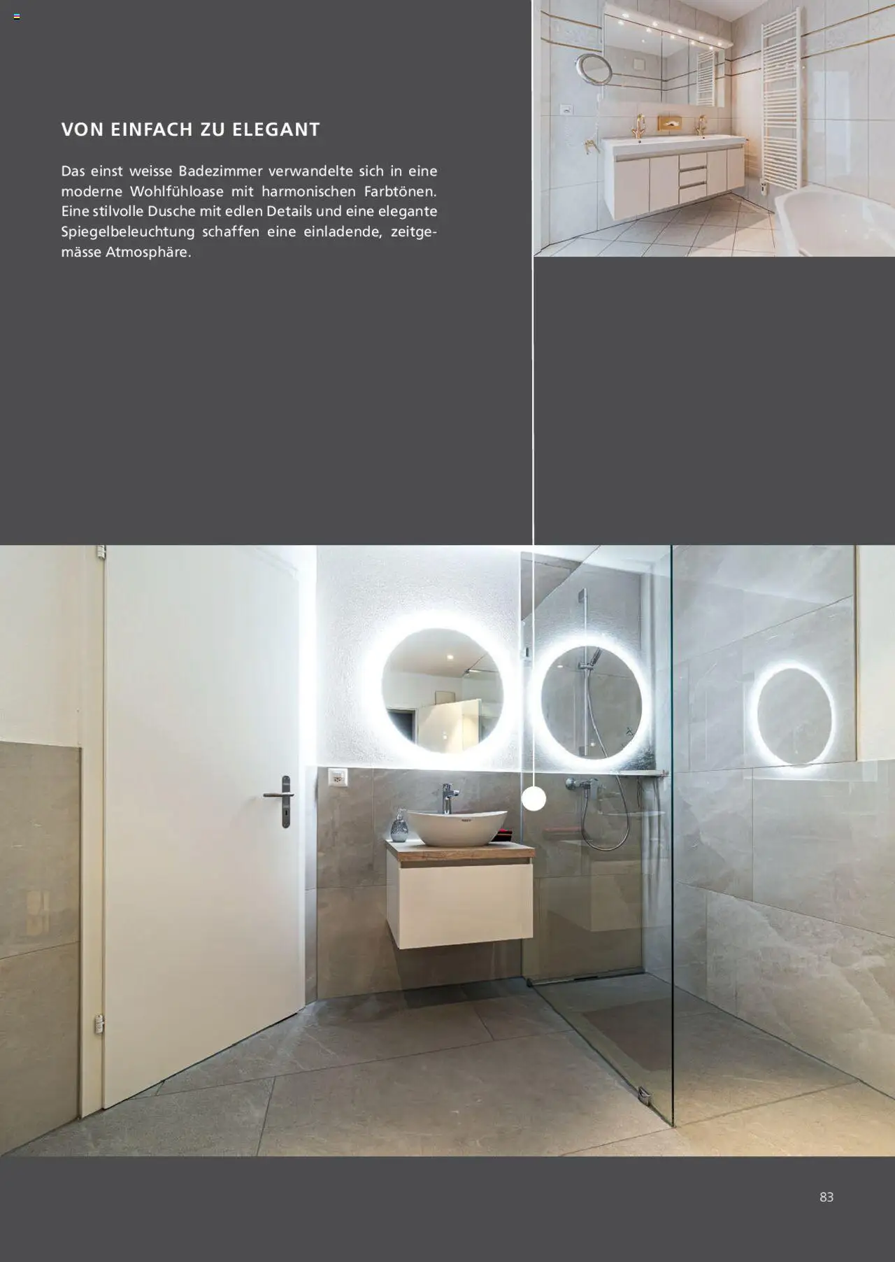 Fust Badezimmermagazin ab 05.05.2025 | Seite: 83 | Produkte: Dusche
