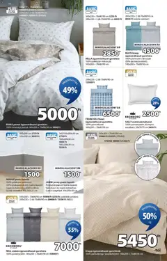 JYSK Akciós újság - amely érvényes a következő dátumtól: 17.12.2025 | Oldal: 14 | Termékek: Párnahuzat, Gumis lepedő, Lepedő