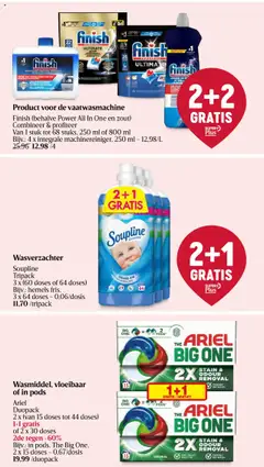 Delhaize folder week 41 - Voorbeeld van een folder van Delhaize, geldig van 09.10.2025 | Pagina: 37 | Producten: Vaatwasser, La, Wasverzachter
