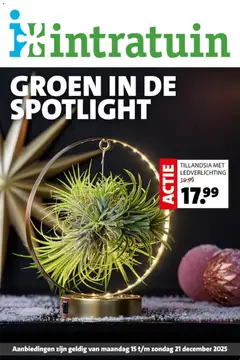 Intratuin - Folder - Voorbeeld van een folder van Intratuin, geldig van 15.12.2025