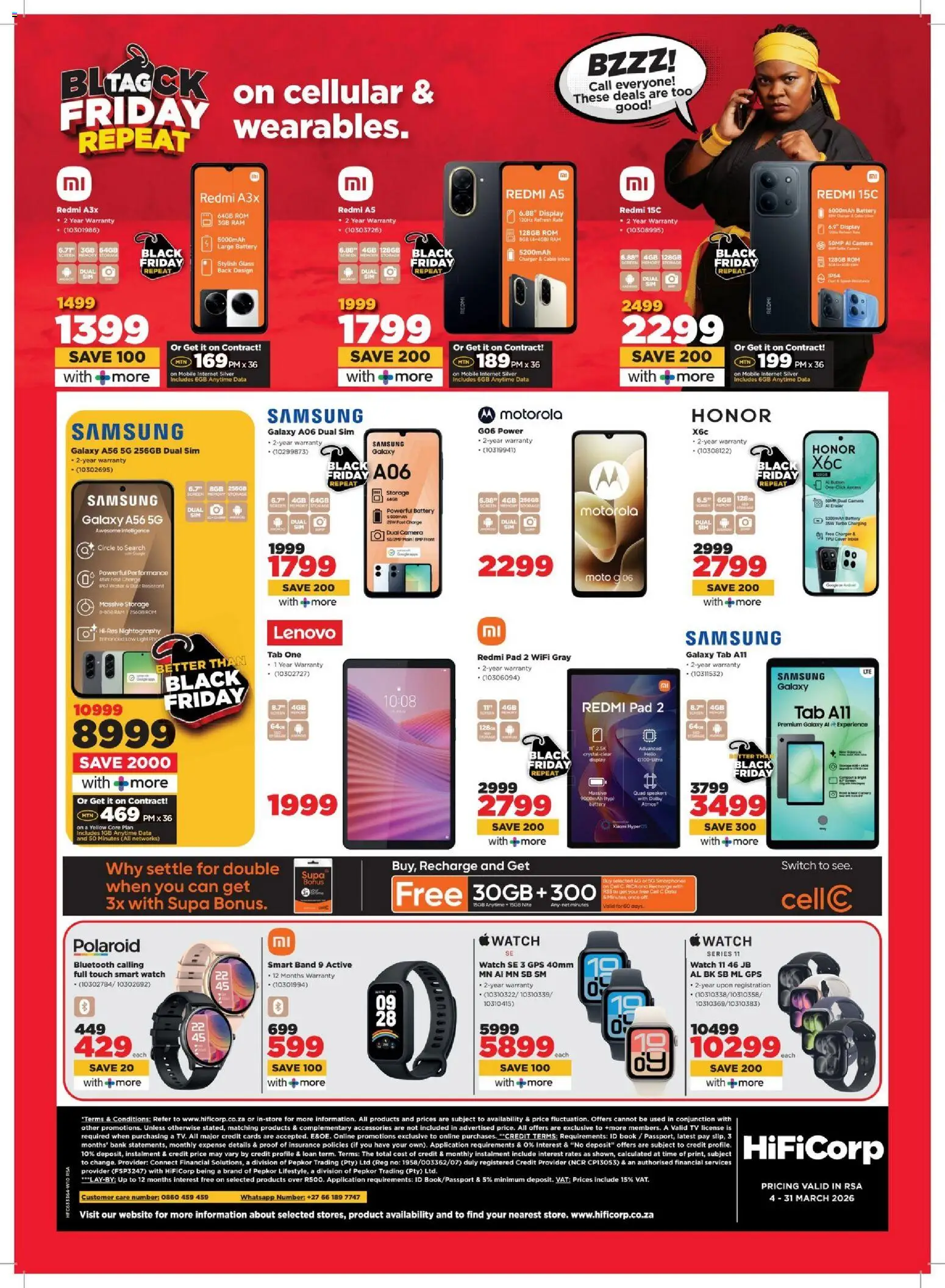 New HiFi Corp catalogue – valid from 04.03.2026 | Page: 24 | Products: Cover, Watch, Camera, Battery