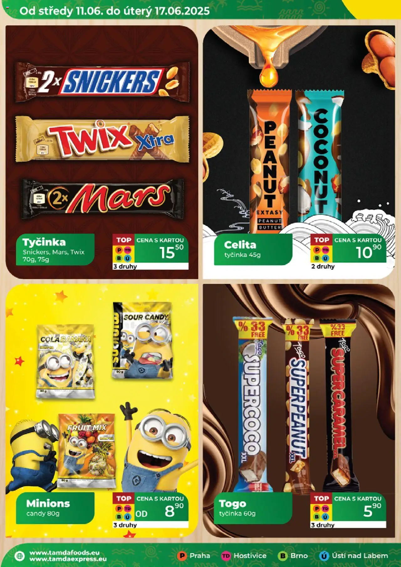 Tamda Foods leták od 11.06.2025 | Strana: 8 | Produkty: Twix