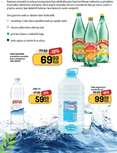 Aman vreme je za detox - pregled Aman kataloga - važi od 01.02.2026 | Strana: 16 | Proizvode: Mandarina, Mandarine, Voda, Limun