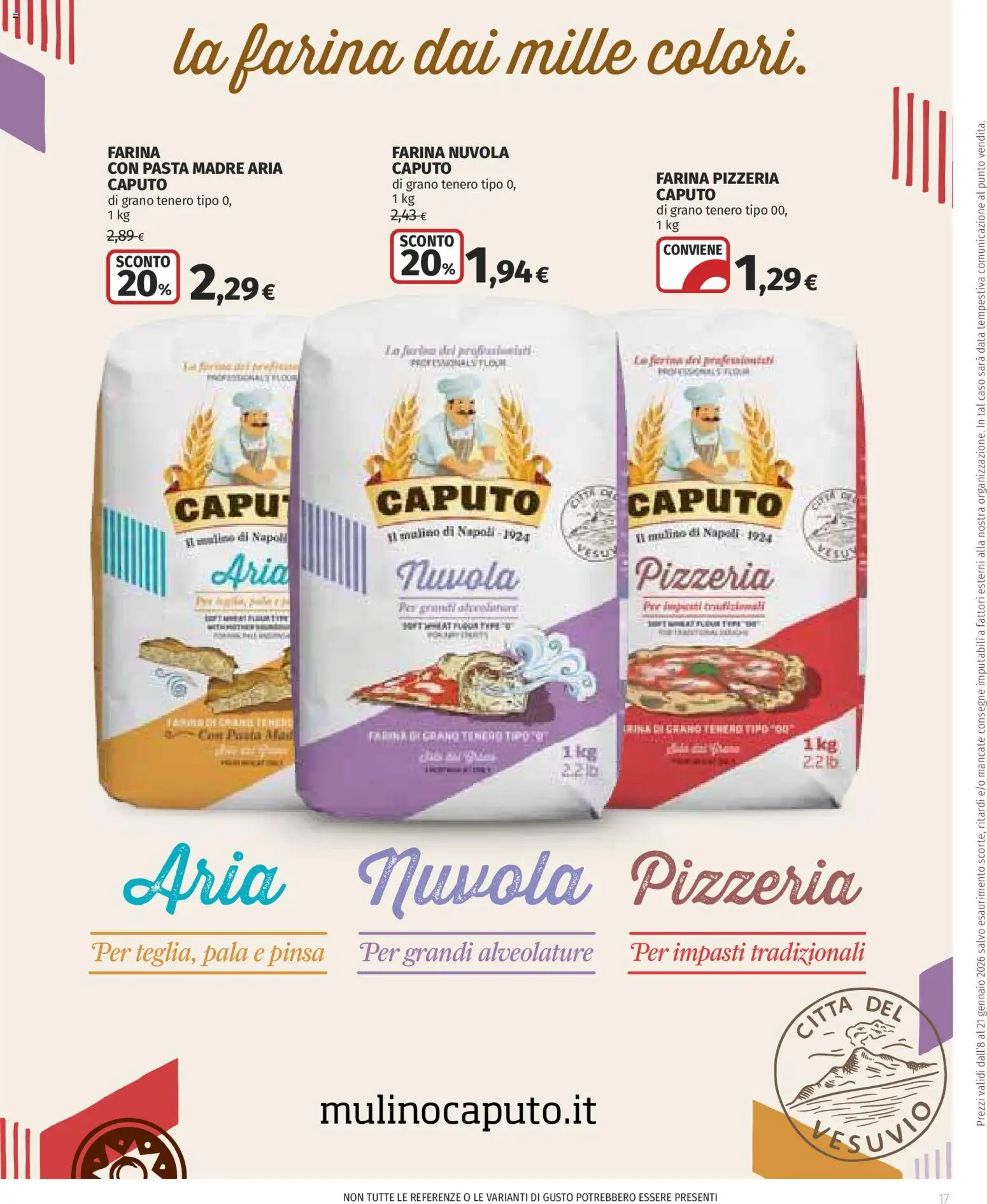 Volantino COOP del 08.01.2026 | Pagina: 17 | Prodotti: Farina, Pasta, Data