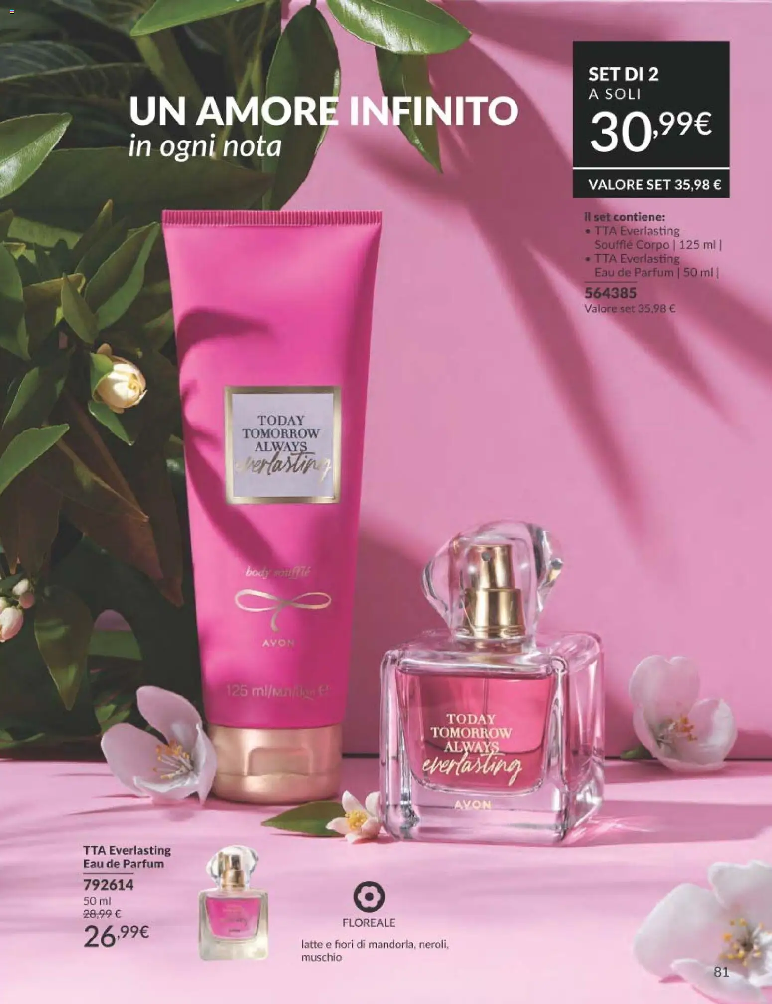 Volantino Avon del 01.02.2026 | Pagina: 81 | Prodotti: Latte