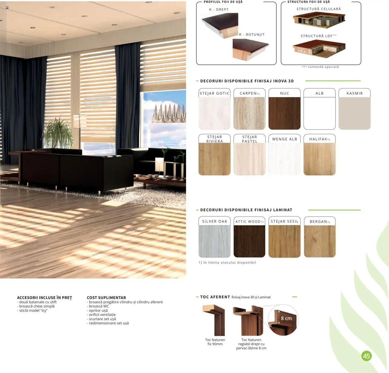 Noul catalog Proges – valabil de la 01.08.2025 | Pagină: 45 | Produse: Ușă