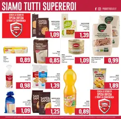 Anteprima del volantino Volantino Emisfero	 valido a partire dal 02.02.2026 | Pagina: 23 | Prodotti: Riso, Crackers, Penne, Olio di semi di girasole