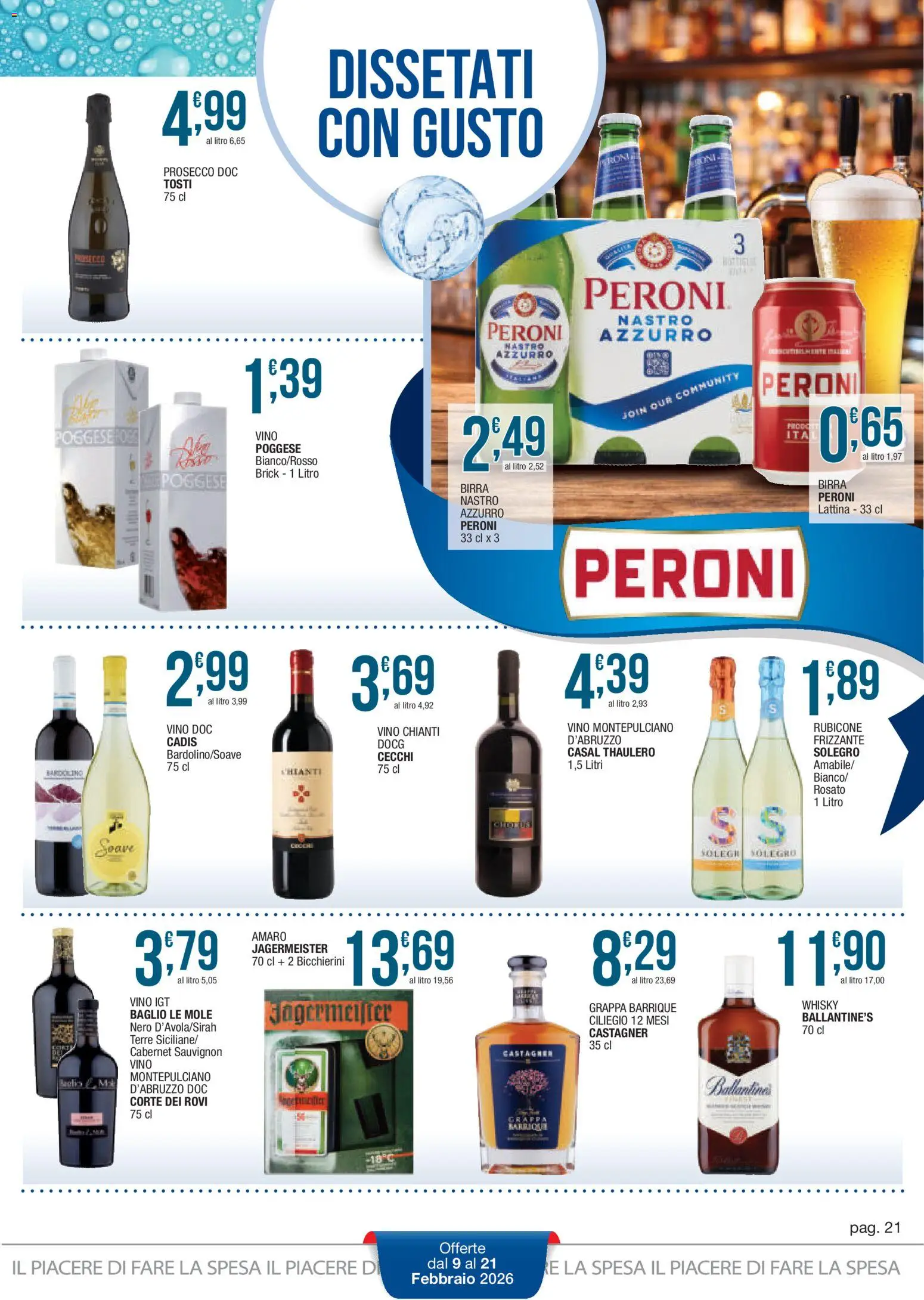 Volantino Sidis del 09.02.2026 | Pagina: 21