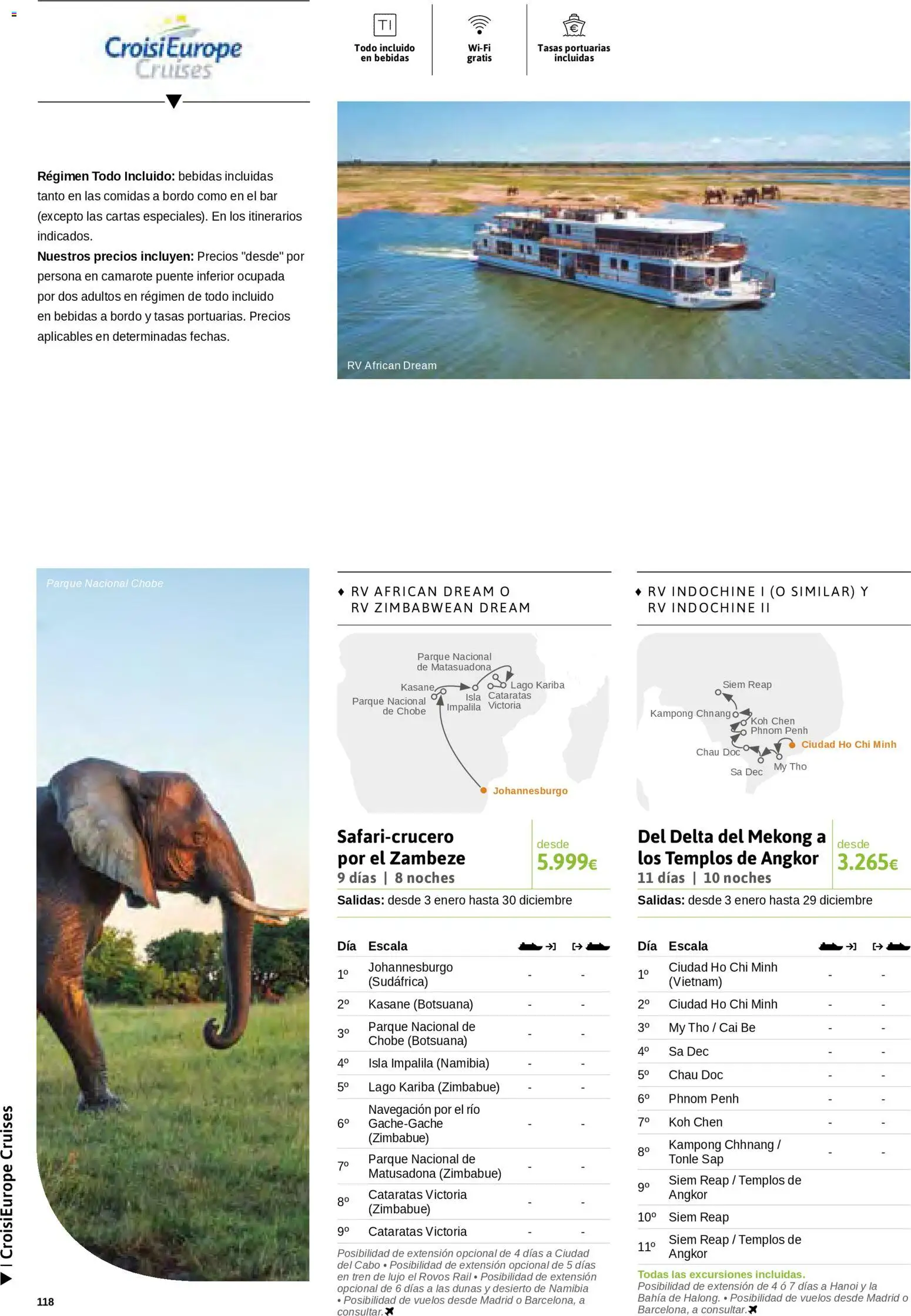 Viajes El Corte Inglés Cruceros marítimos │ válido desde el 01.01.2026 | Página: 119 | Productos: Navegación