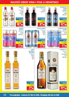 Vrutak - Katalog - Pregled kataloga iz trgovine Vrutak, vrijedi od 15.12.2025 | Stranica: 70 | Proizvodi: Pelinkovac, Liker, Tonic