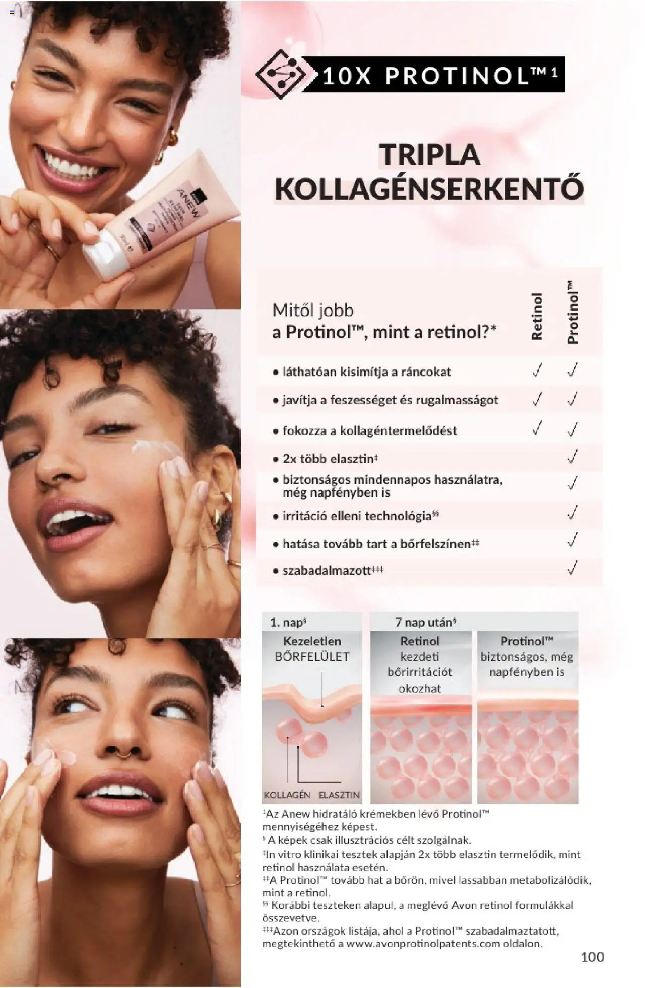 Avon akciós ujság - amely érvényes a következő dátumtól: 01.06.2025 | Oldal: 100 | Termékek: Kollagén