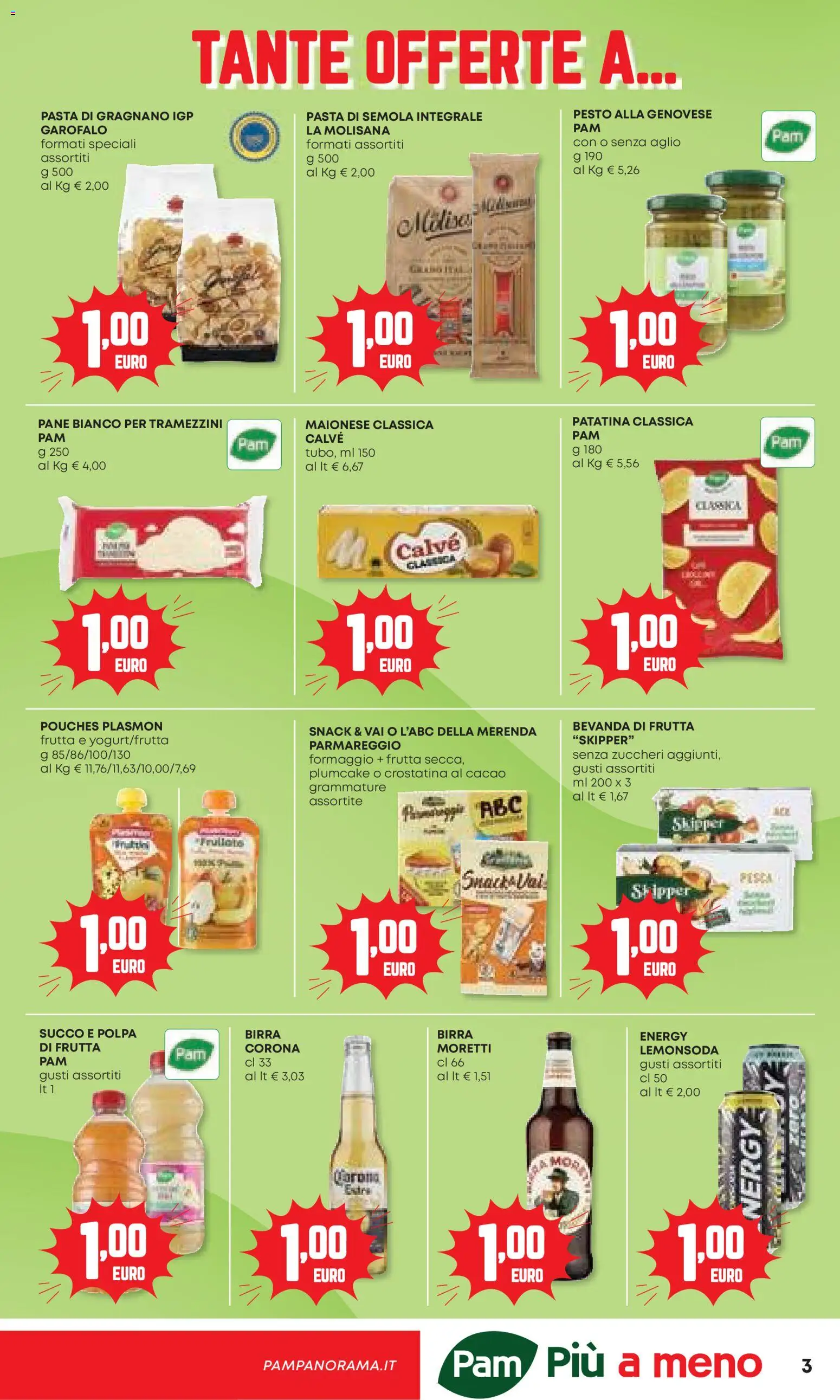 Volantino Panorama del 06.11.2025 | Pagina: 3 | Prodotti: Pane, Maionese, Pesto, Cacao