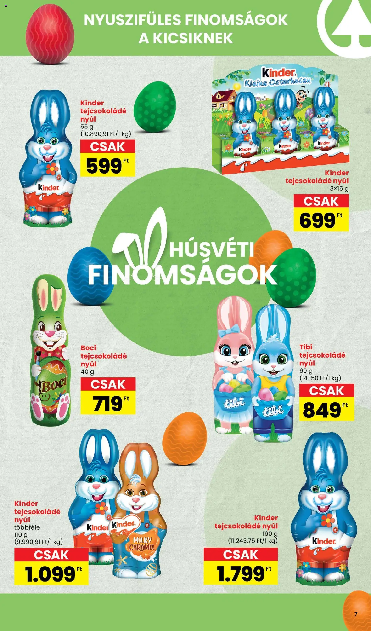 Interspar akciós ujság - amely érvényes a következő dátumtól: 05.03.2026 | Oldal: 7 | Termékek: Tejcsokoládé