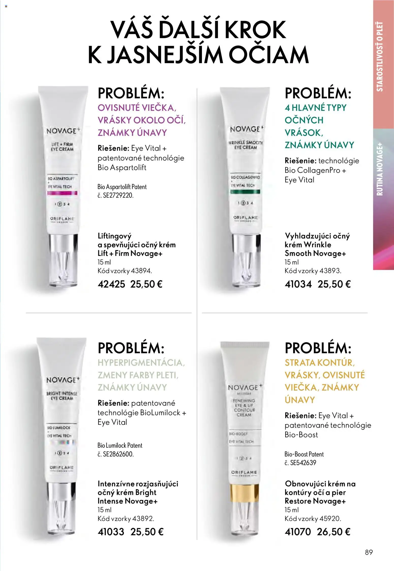 Nové Oriflame akcie – leták je platný od 24.12.2025 | Strana: 89 | Produkty: Krém