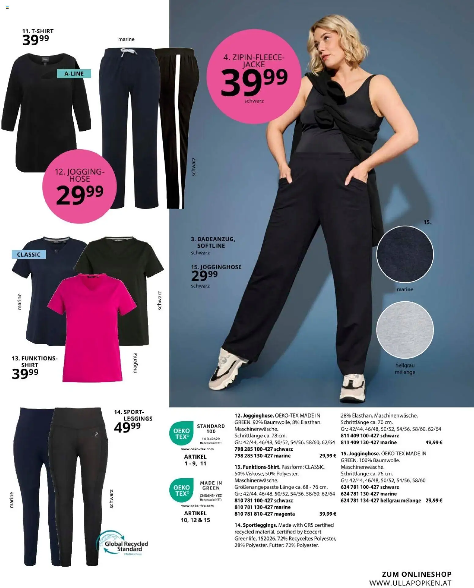 Ulla Popken akciós ujság - amely érvényes a következő dátumtól: 01.11.2025 | Oldal: 151 | Termékek: Leggings