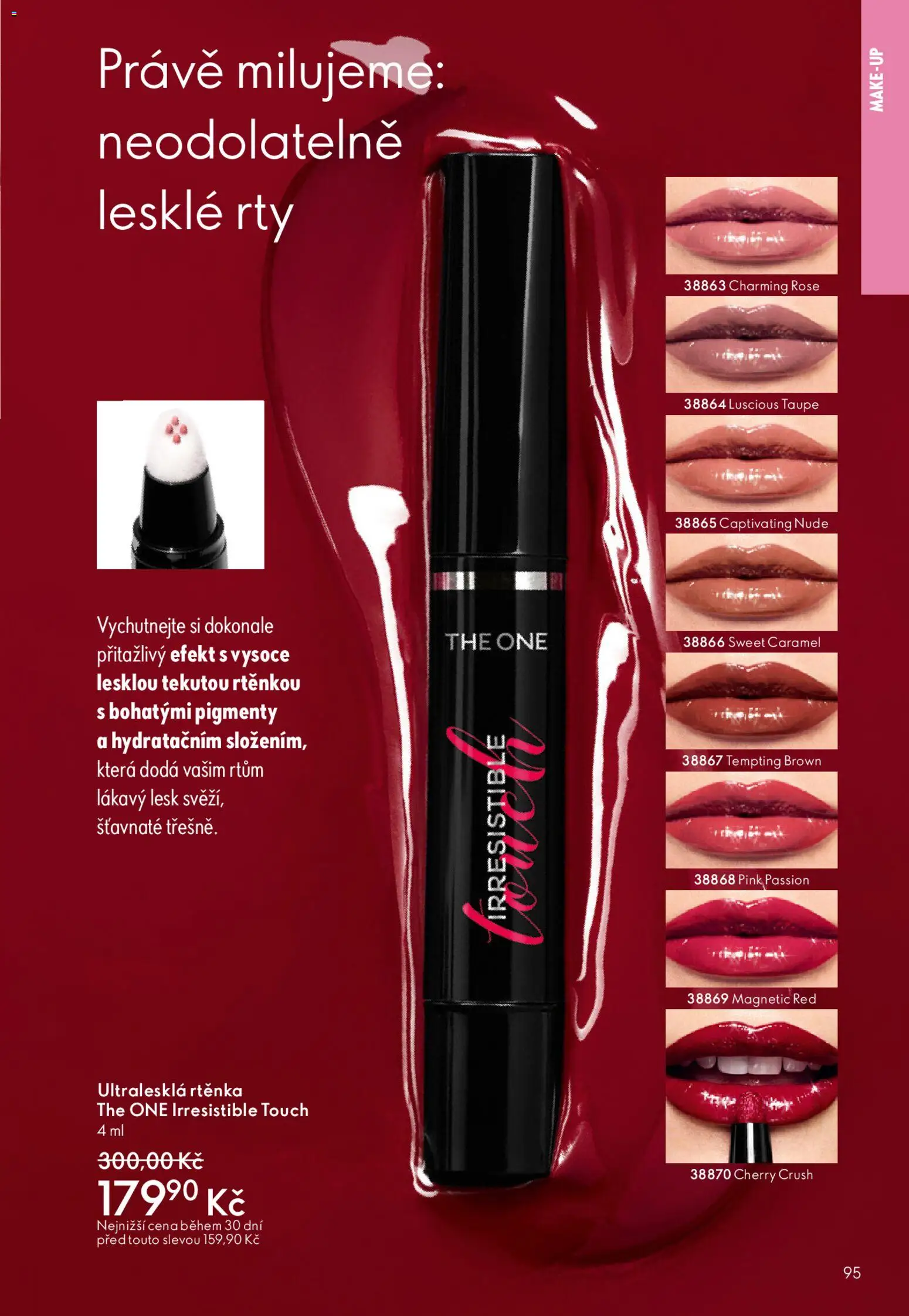 Oriflame katalog č. 05/2026 od 25.03.2026 | Strana: 95 | Produkty: Makeup, Rtěnka