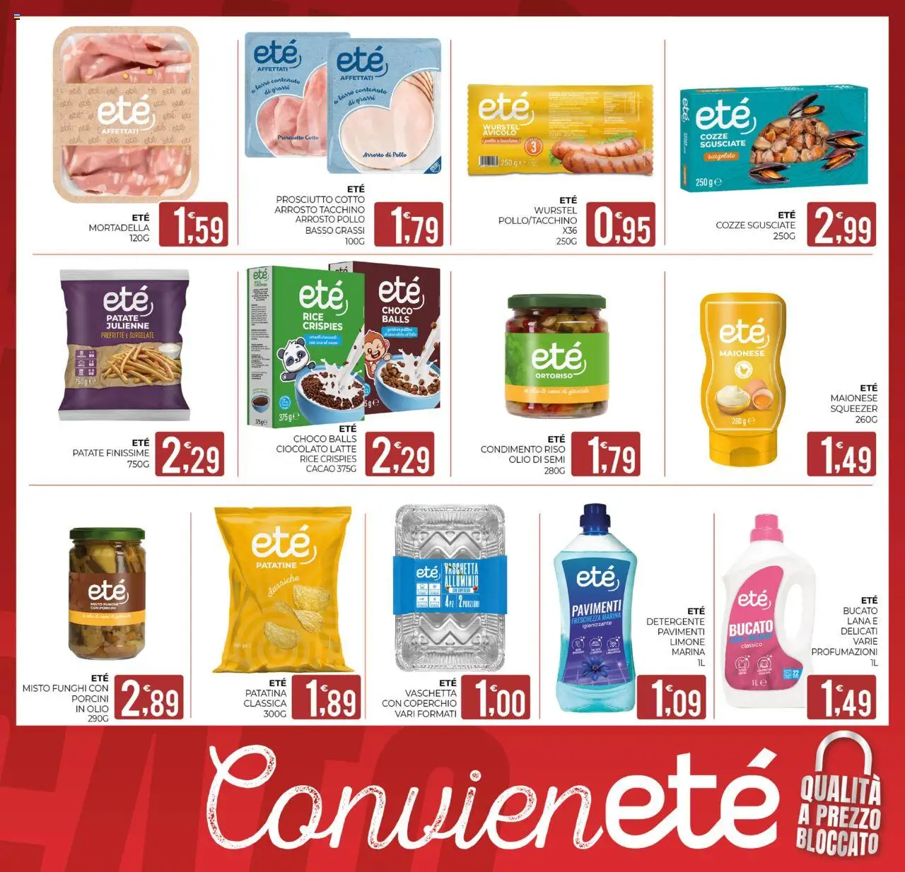 Volantino Eté del 25.07.2025 | Pagina: 19 | Prodotti: Riso, Limone, Wurstel, Funghi