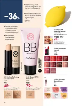 BB Cream SPF 10 OnColour, 30 ml. - Förhandsvisning av reklamblad från butik Oriflame aktuell från 10.12.2025 | Sida: 84 | Produkter: Concealer, BB cream, Mango