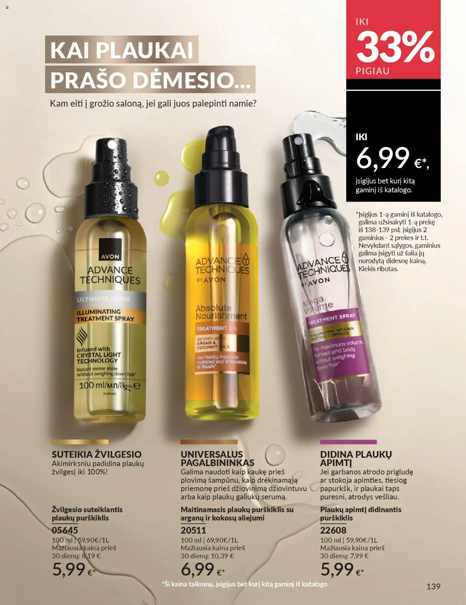 AVON akcijos nuo 01.04.2026 | Puslapis: 139