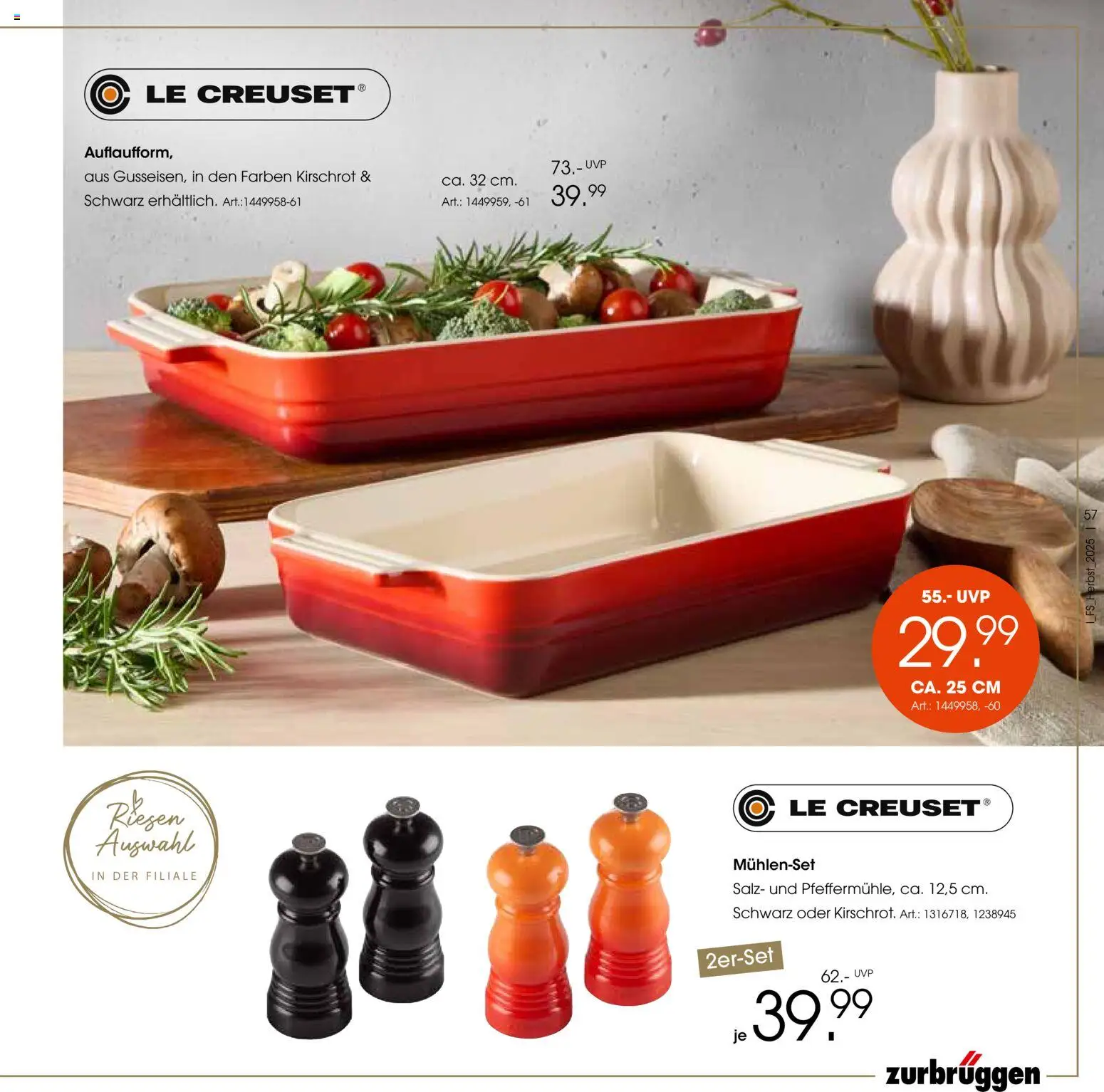 Zurbrüggen Trend-Journal Herbst – gültig ab 21.10.2025 | Seite: 57 | Produkte: Salz