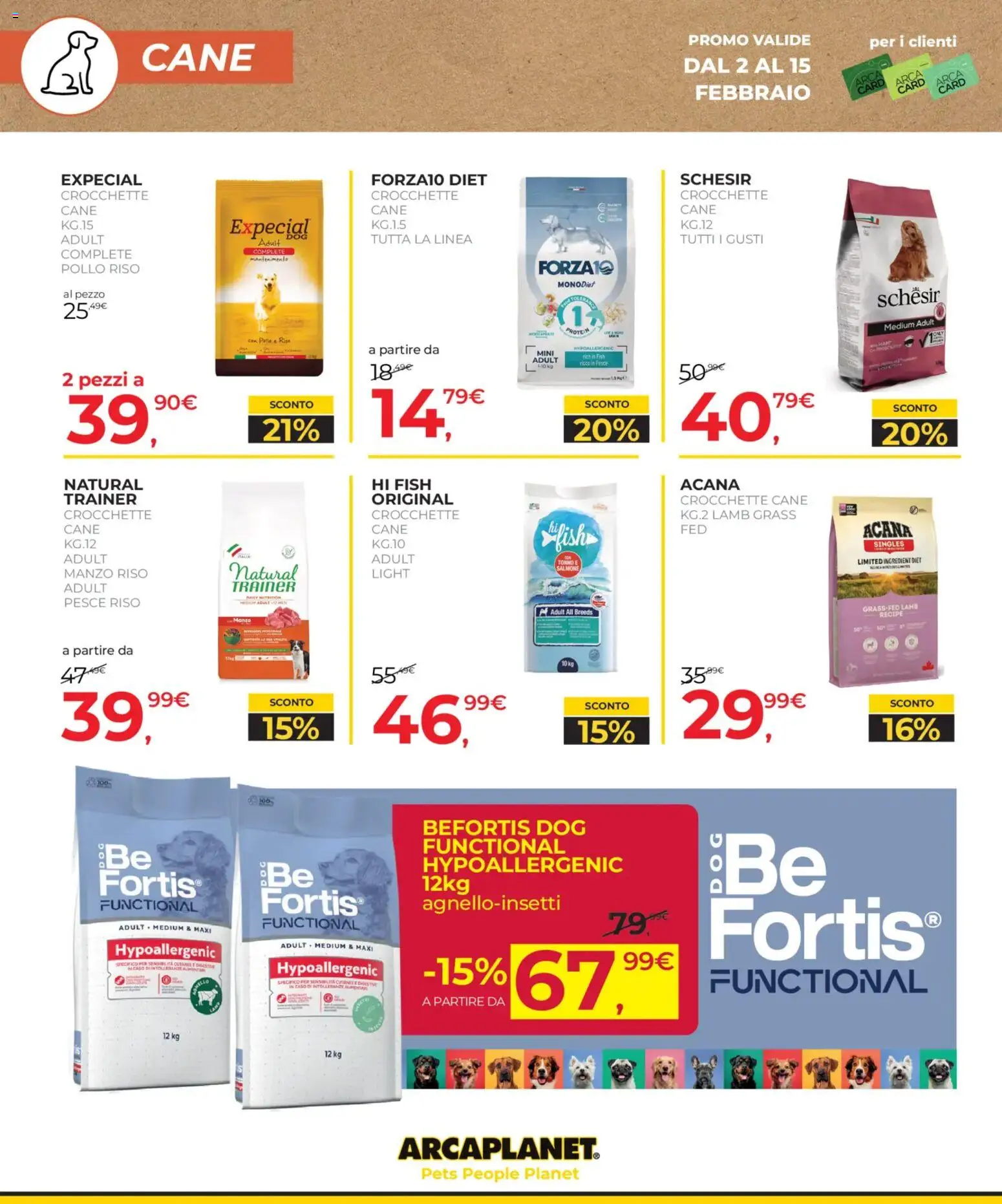 Volantino Arcaplanet del 02.02.2026 | Pagina: 16