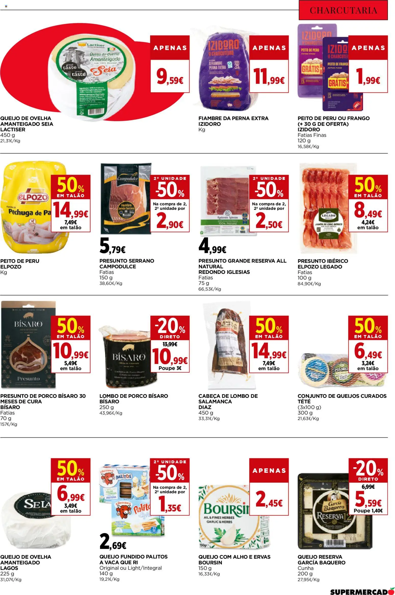 El Corte Ingles folheto │ válido de 16.01.2026 | Página: 19 | Produtos: Peito de peru, Peru, Queijo, Pá